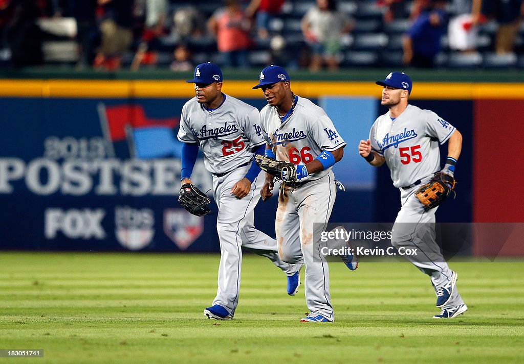 Division Series - Los Angeles Dodgers v Atlanta Braves - Game One