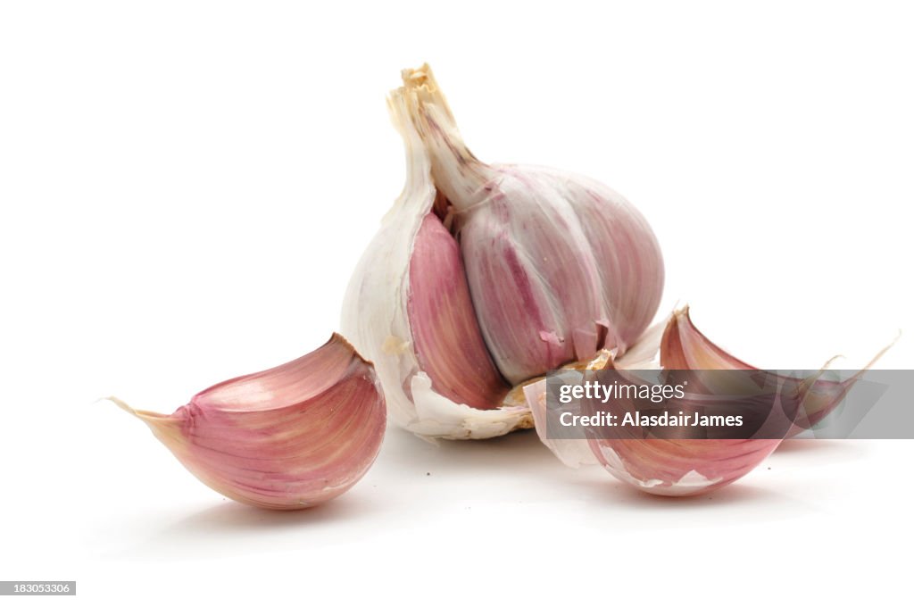 Garlic Cloves and bulb