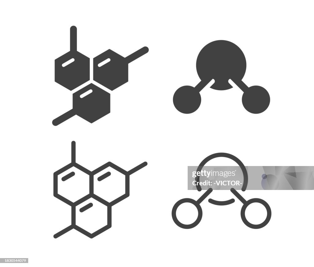 Molecule - Illustration Icons