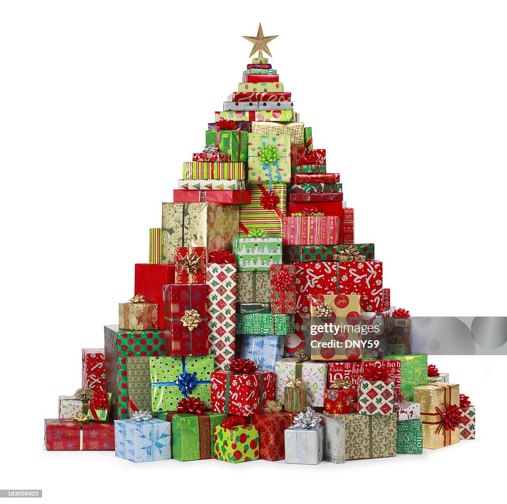 Christmas Present Tree
