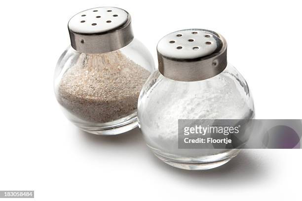flavouring: salt and pepper - pepper pot stock pictures, royalty-free photos & images