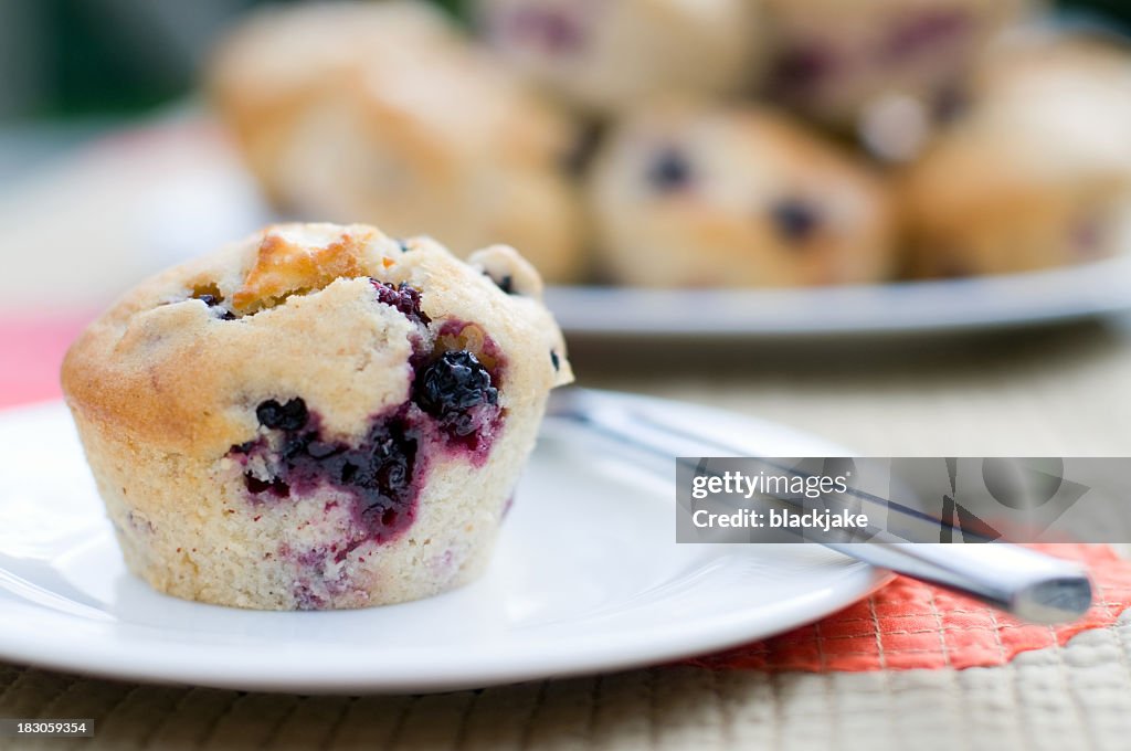 Blackberry und Apple Muffins
