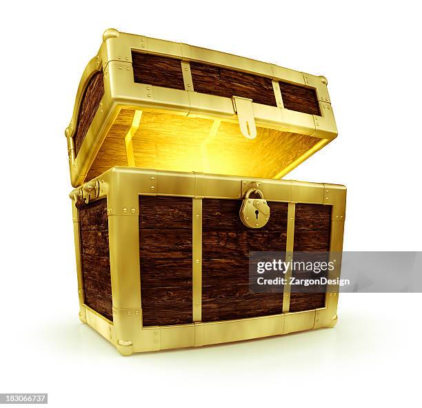 treasure chest - treasure chest stock pictures, royalty-free photos & images