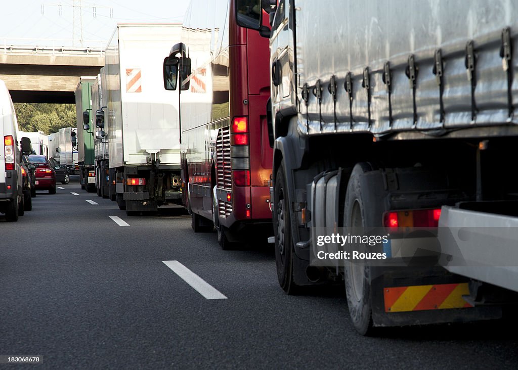 Highway Traffic Jam