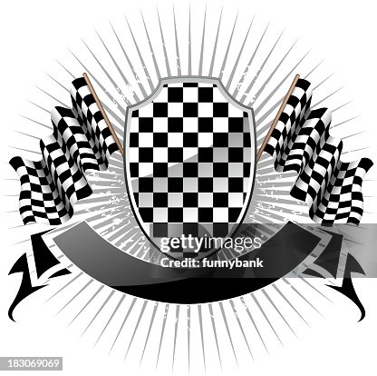 Checkered shield Checkered shield