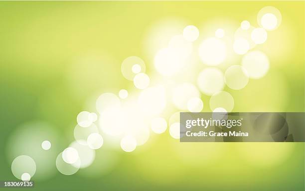 abstract green background - vector - flare stack stock illustrations