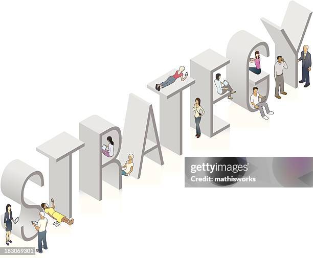 strategy word art - diversity words stock illustrations