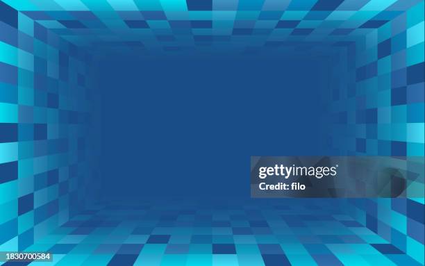 water swimming pool pixel background - pool side stock illustrations