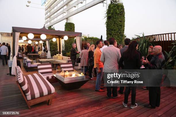 General view of "A Night with Nobu Matsuhisa" at the W Residences on October 3, 2013 in Hollywood, California.