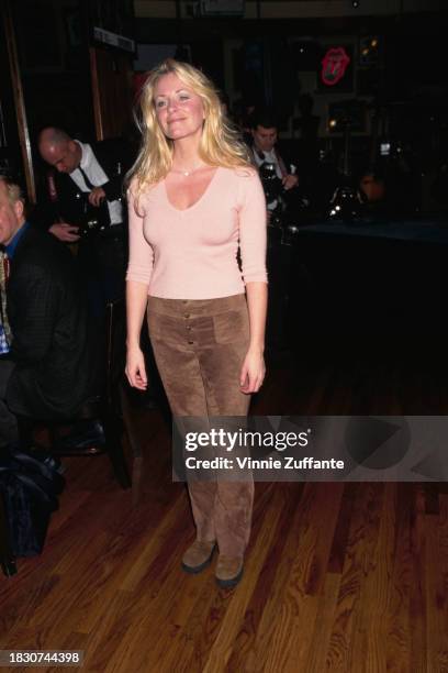 American country music singer-songwriter Deana Carter attends the 1999 Orville H Gibson Guitar Awards, held at the Hard Rock Cafe in Los Angeles,...