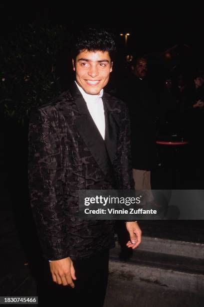 Puerto Rican singer and actor Chayanne attends a Virgin Records presentation ceremony, held at Pazzia Restaurant in West Hollywood, California, 23rd...