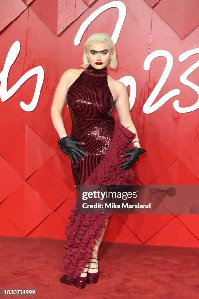 Sophia Hadjipanteli attends The Fashion Awards 2023 presented by Pandora at the Royal Albert Hall on December 04, 2023 in London, England.