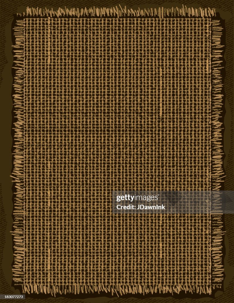 Burlap background