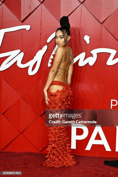 Leigh Anne Pinnock attends The Fashion Awards 2023 presented by Pandora at the Royal Albert Hall on December 04, 2023 in London, England.