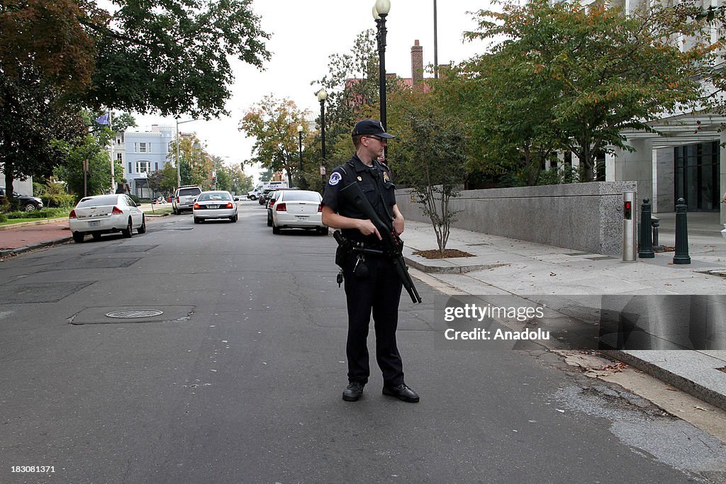 Gunshots heard near U.S. Capitol