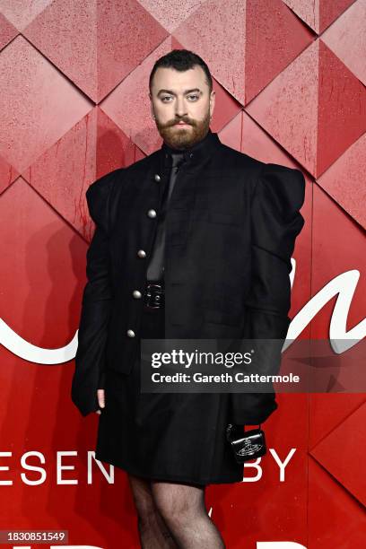 Sam Smith attends The Fashion Awards 2023 presented by Pandora at the Royal Albert Hall on December 04, 2023 in London, England.