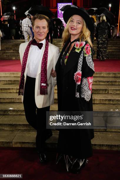 Scott Wimsett and Alice Temperley attend the Fashion Awards 2023 presented by Pandora on December 04, 2023 in London, England.