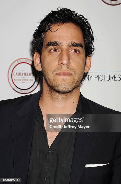 Writer/director Zal Batmanglij arrives at the Los Angeles premiere of 'Kill Your Darlings' at the Writers Guild Theater on October 3, 2013 in Beverly...