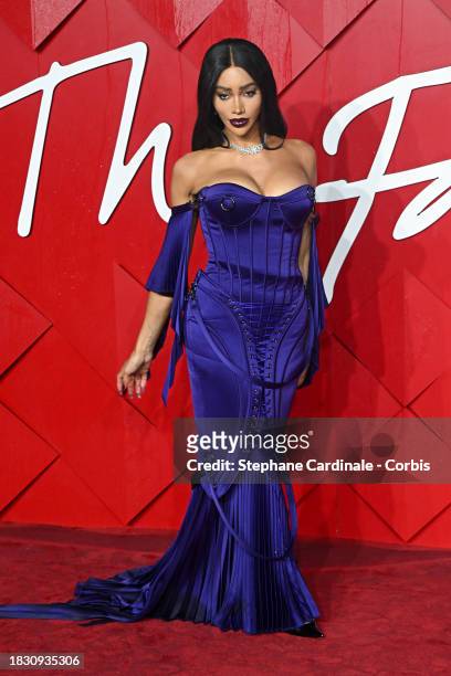 Munroe Bergdorf attends The Fashion Awards 2023 presented by Pandora at the Royal Albert Hall on December 04, 2023 in London, England.