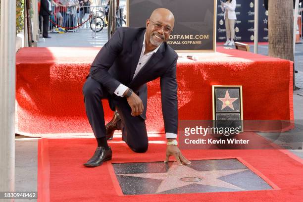 Darius Rucker attends the ceremony honoring Darius Rucker with a Star on the Hollywood Walk of Fame on December 04, 2023 in Hollywood, California.