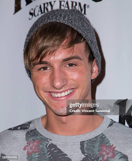 Actor Lucas Cruikshank attends the VIP opening of Knott's Scary Farm HAUNT at Knott's Berry Farm on October 3, 2013 in Buena Park, California.