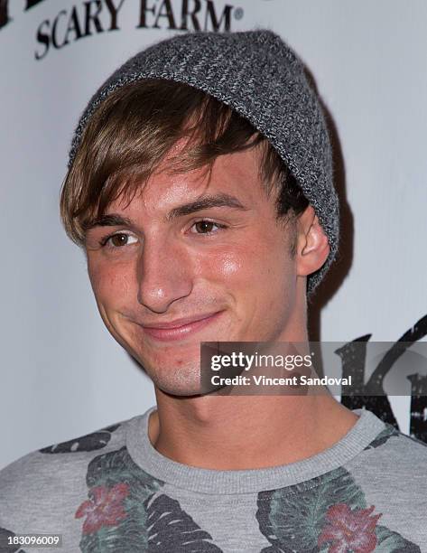 Actor Lucas Cruikshank attends the VIP opening of Knott's Scary Farm HAUNT at Knott's Berry Farm on October 3, 2013 in Buena Park, California.