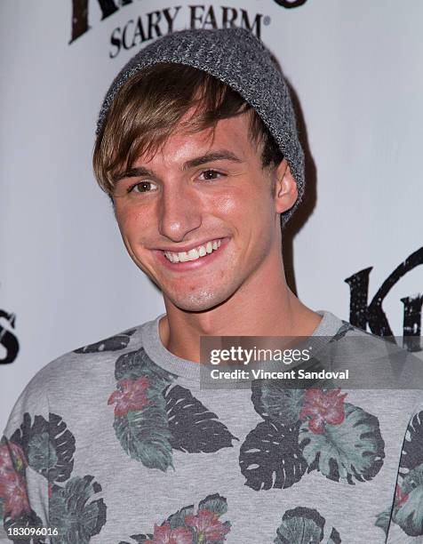 Actor Lucas Cruikshank attends the VIP opening of Knott's Scary Farm HAUNT at Knott's Berry Farm on October 3, 2013 in Buena Park, California.