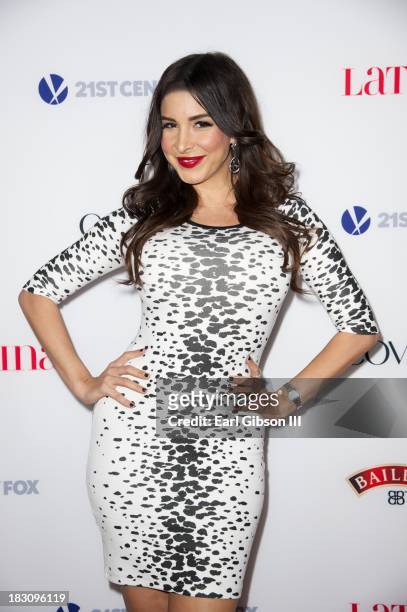 Mayra Veronica attends the Latina Magazine "Hollywood Hot List" Party at The Redbury Hotel on October 3, 2013 in Hollywood, California.