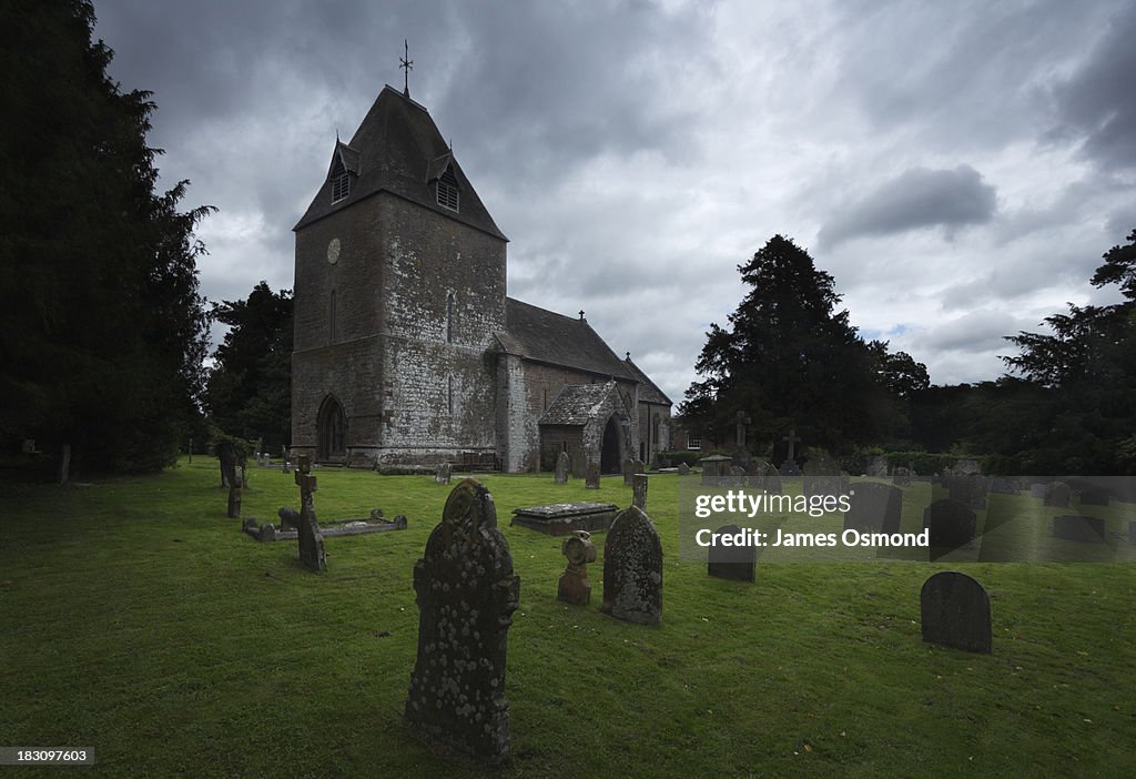 Church on a Gloomy Day