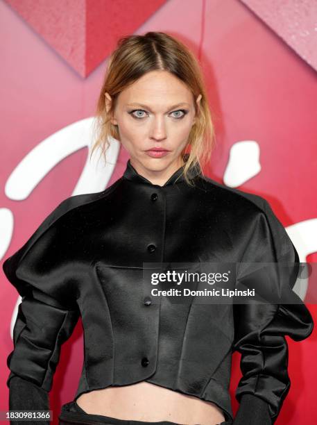 Sasha Pivovarova attends The Fashion Awards 2023 presented by Pandora at the Royal Albert Hall on December 04, 2023 in London, England.