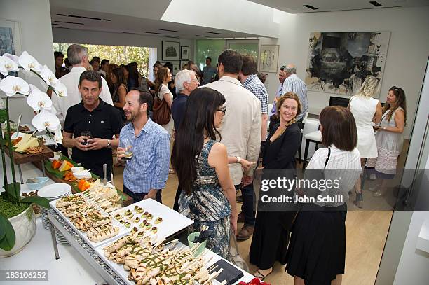 General view at the Rema Hort Mann Foundation conversation with Susan and Michael Hort on September 28, 2013 in Los Angeles, California.