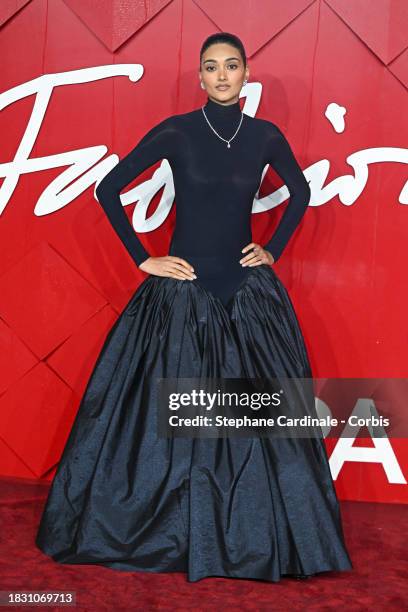 Neelam Gill attends The Fashion Awards 2023 presented by Pandora at the Royal Albert Hall on December 04, 2023 in London, England.
