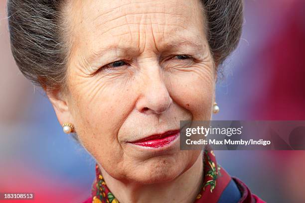Princess Anne, The Princess Royal attends the Afghanistan Operational Medal Presentation Parade to troops of the Explosive Ordnance Disposal Task...