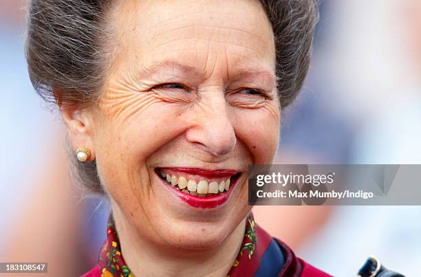 Princess Anne, The Princess Royal attends the Afghanistan Operational Medal Presentation Parade to troops of the Explosive Ordnance Disposal Task...