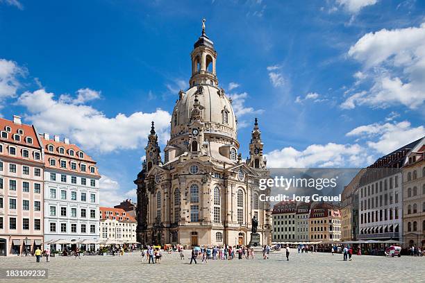 frauenkirche dresden - dresden frauenkirche stock pictures, royalty-free photos & images