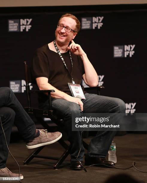 Filmmakers James Gray attends the "Immigrants" premiere during the 51st New York Film Festival at The Film Society of Lincoln Center, Walter Reade...