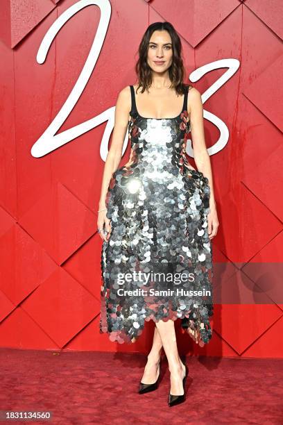 Alexa Chung attends The Fashion Awards 2023 presented by Pandora at the Royal Albert Hall on December 04, 2023 in London, England.