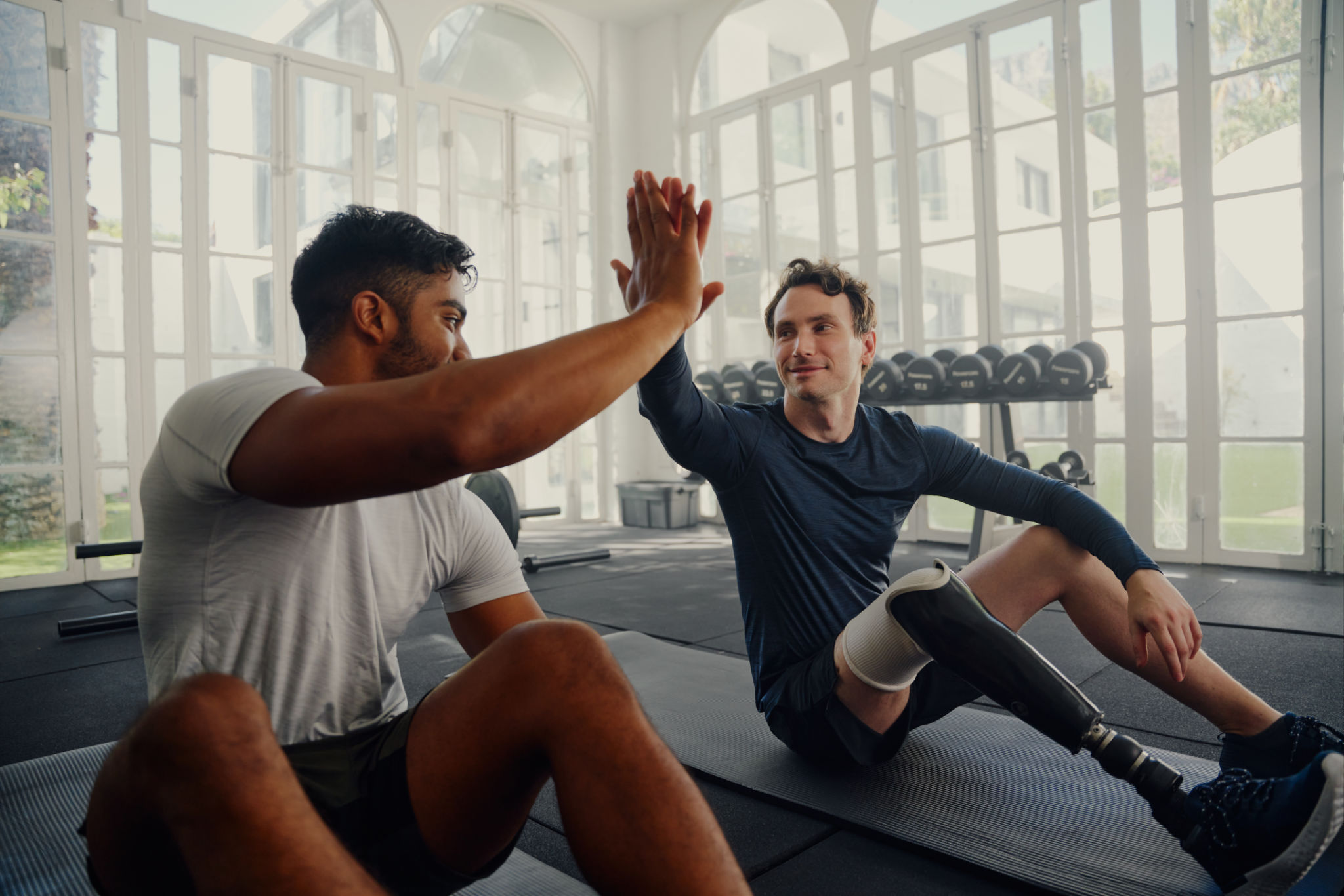 workout buddies