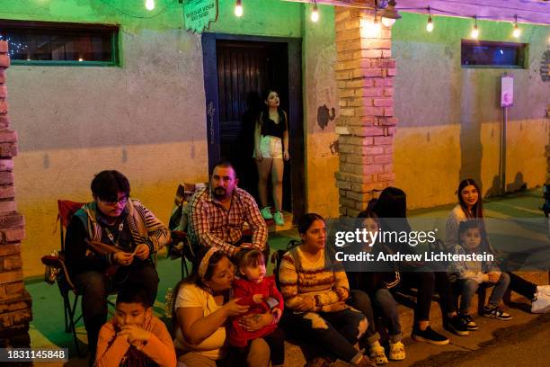 Townspeople watch the annual Christmas Parade, December 1 in Rio Grande City, Starr County, Texas. The vast majority of rural Starr County, which...