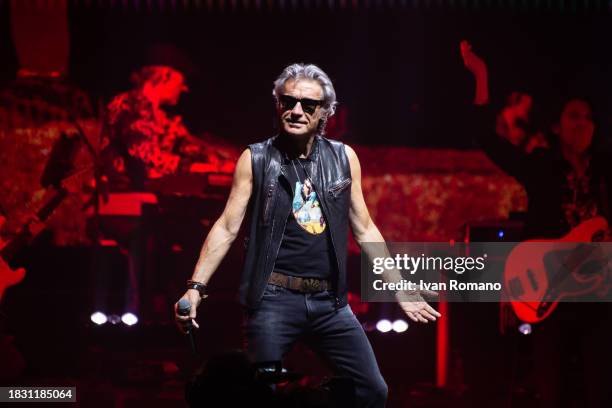 Luciano Ligabue performs at Palasele on December 04, 2023 in Eboli, Italy.