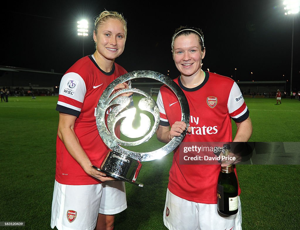 The FA WSL Continental Cup Final - Arsenal Ladies v Lincoln Ladies