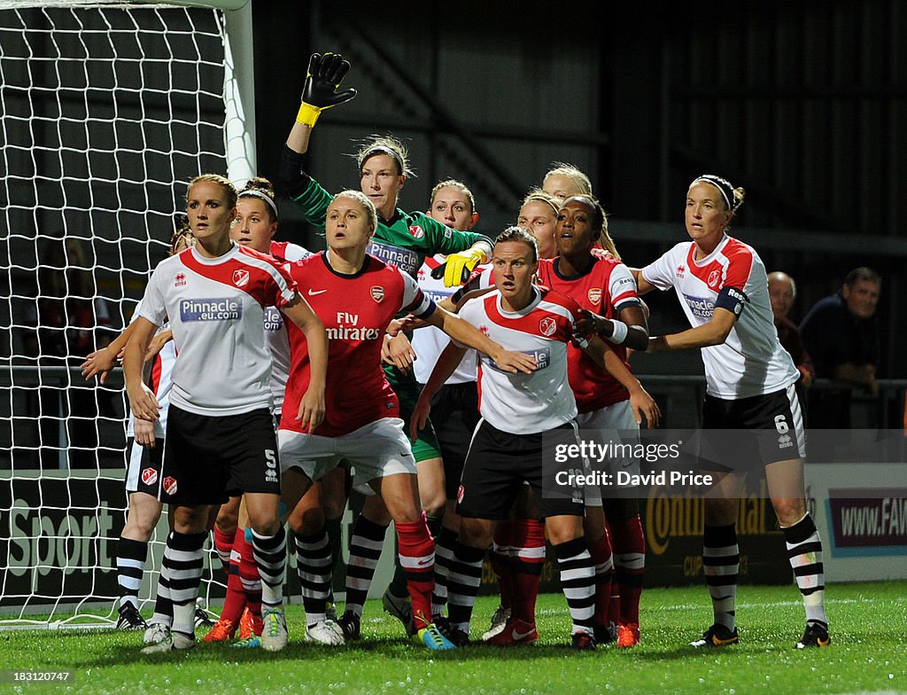 The FA WSL Continental Cup Final - Arsenal Ladies v Lincoln Ladies