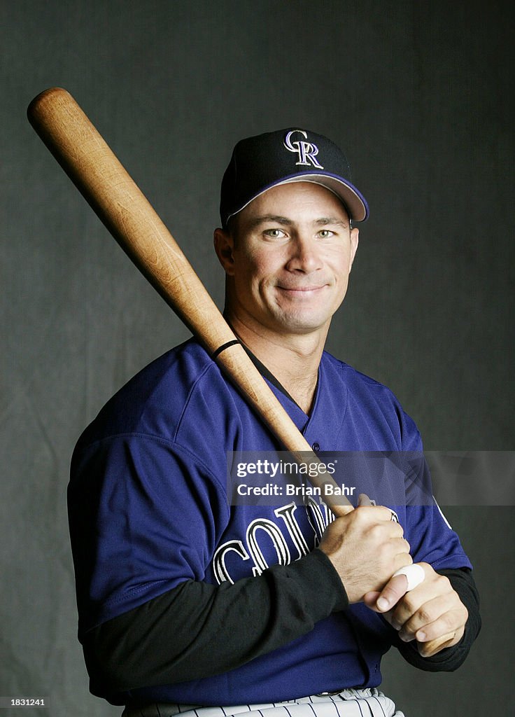 Chris Stynes Chris Stynes of the Colorado Rockies poses for a portrait during the ...