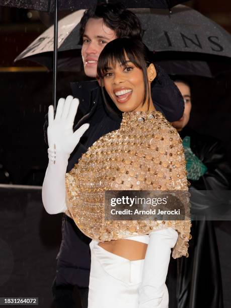 Rochelle Humes attends The Fashion Awards 2023 presented by Pandora on December 04, 2023 in London, England.