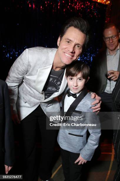 Jim Carrey and Mason Cook at New Line Cinema's World Premiere of 'The Incredible Burt Wonderstone' held at Grauman's Chinese Theatre on Monday, Mar....