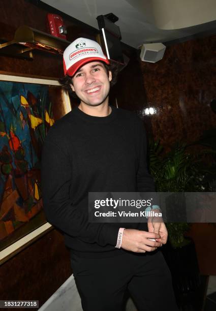 David Dobrik attends Delilah Miami makes its grand debut with a VIP celebration presented by BOSS and in partnership with Hexclad at Delilah Miami on...