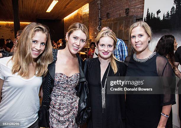 Sophie McNally, Lizzy Harris, Abigal Robinson and Sarah Morse attend The CITY MODERN Presented By New York And Dwell Magazines Host Made In New York:...