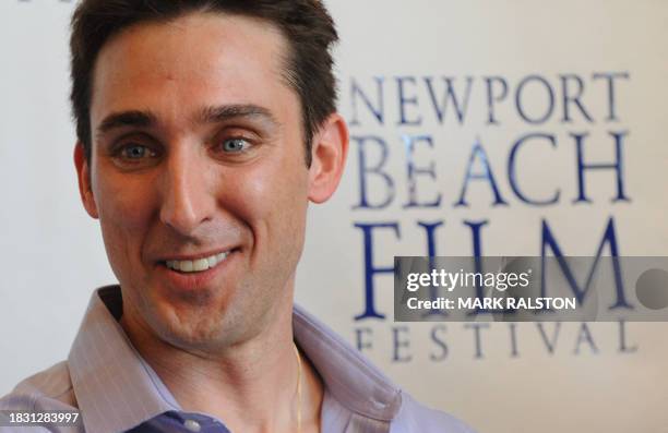 Producer/Actor Paul Alessi arrives for the premiere of the film "Knuckle Draggers" at the Newport Beach Film Festival in Los Angeles on April 26,...