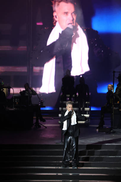 AUT: Robbie Williams Performs At Schladming-Dachstein Open Air