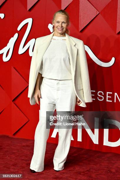 Pamela Anderson attends The Fashion Awards 2023 presented by Pandora at the Royal Albert Hall on December 4, 2023 in London, England.